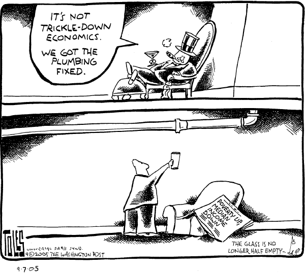 Political cartoon on Gas In Other News by Tom Toles, Washington Post