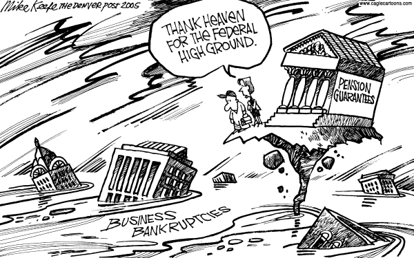 Political cartoon on GOP to Fix Economy by Mike Keefe, Denver Post