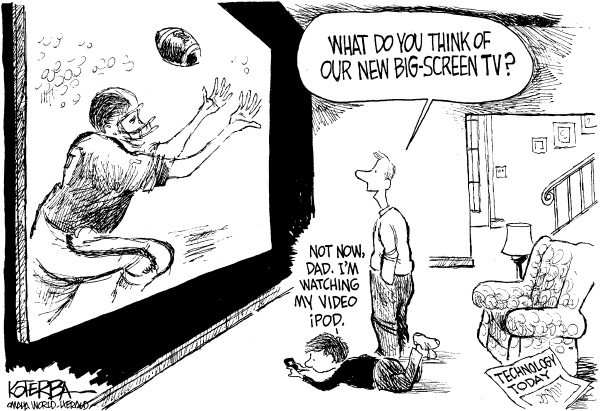 Political cartoon on In Other News by Jeff Koterba, Omaha World-Herald