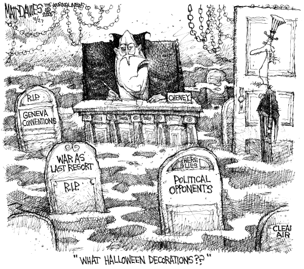 Political cartoon on In Other News by Matt Davies, Journal News
