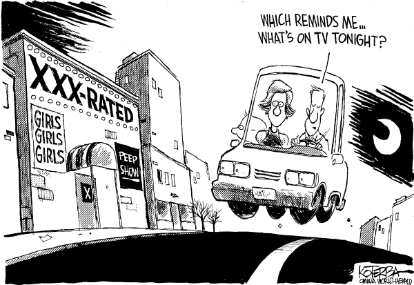 Political cartoon on In Other News by Jeff Koterba, Omaha World-Herald
