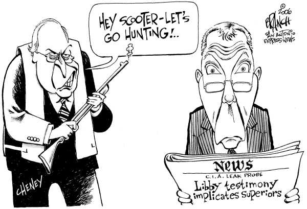 Political cartoon on GOP Refuses to Go on the Defensive by John Branch, San Antonio Express-News