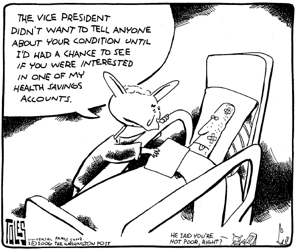 Political cartoon on Progress in Drug War by Tom Toles, Washington Post