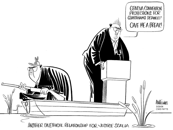 Editorial Cartoon by Ann Telnaes, CWS/CartoonArts Intl. on War at Home Intensifies