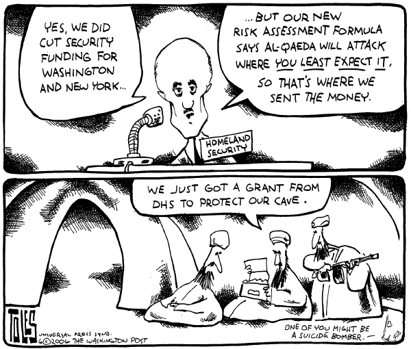 Editorial Cartoon by Tom Toles, Washington Post on White House Seething Over Leak