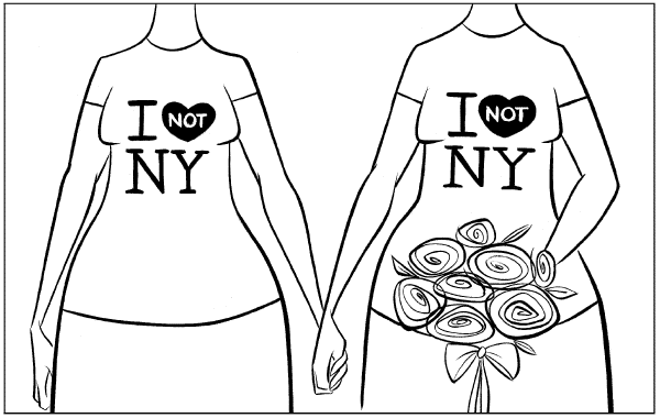 Editorial Cartoon by Ann Telnaes, CWS/CartoonArts Intl. on Same Sex Marriage Suffers Setbacks