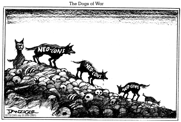 Editorial Cartoon by Jeff Danziger, CWS/CartoonArts Intl. on Iraq Disintegrates into Chaos