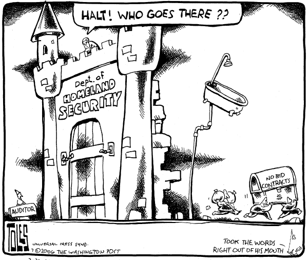 Editorial Cartoon by Tom Toles, Washington Post on In Other News