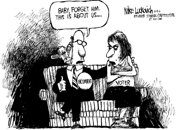 Editorial Cartoon by Mike Luckovich, Atlanta Journal-Constitution on GOP Remains Confident