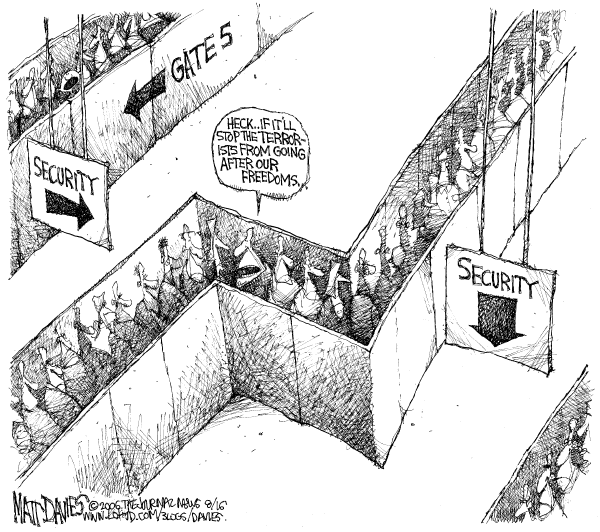 Editorial Cartoon by Matt Davies, Journal News on In Other News