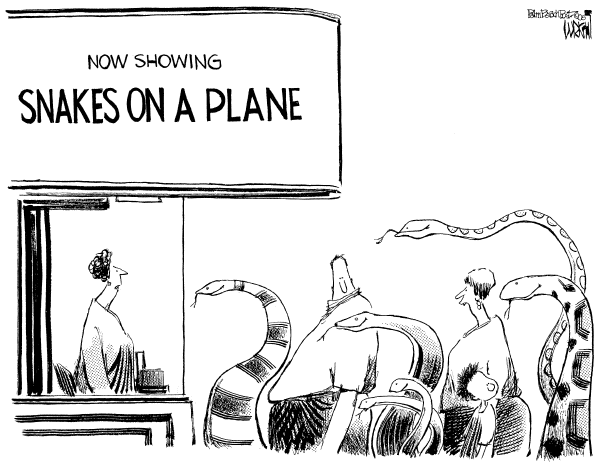 Editorial Cartoon by Don Wright, Palm Beach Post on In Other News