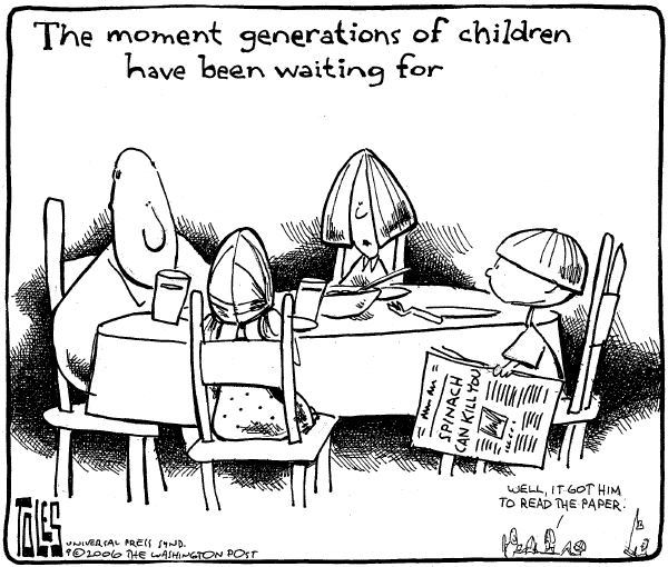 Editorial Cartoon by Tom Toles, Washington Post on In Other News