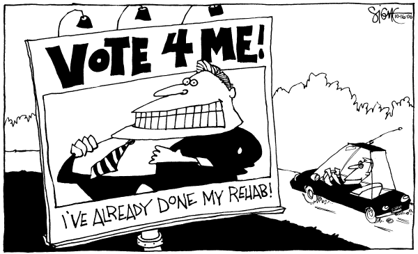 Editorial Cartoon by Signe Wilkinson, Philadelphia Daily News on Republicans Take Aim