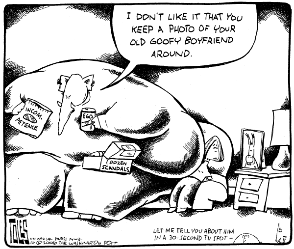 Editorial Cartoon by Tom Toles, Washington Post on Republicans Poised to Steal Elections