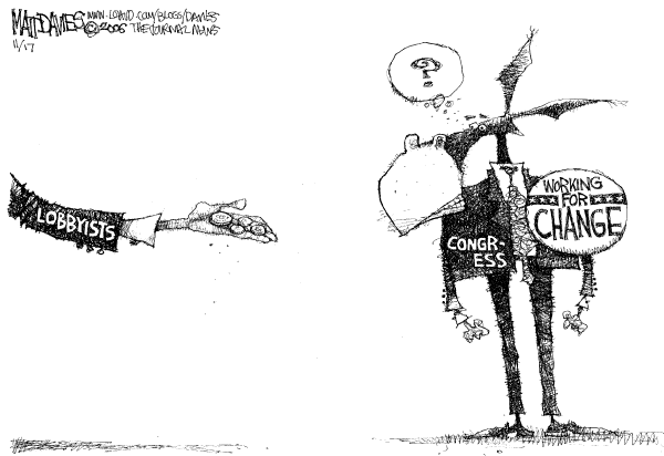 Editorial Cartoon by Matt Davies, Journal News on GOP Prepares to Transfer Power