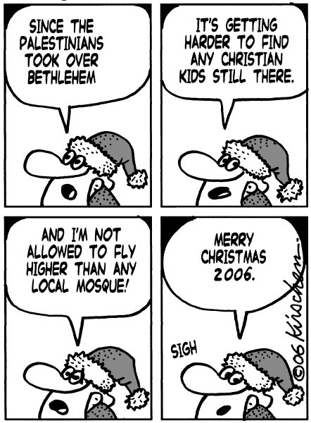 Editorial Cartoon by Yaakov Kirschen, Jerusalem Post, Israel on Holiday Season In Full Swing