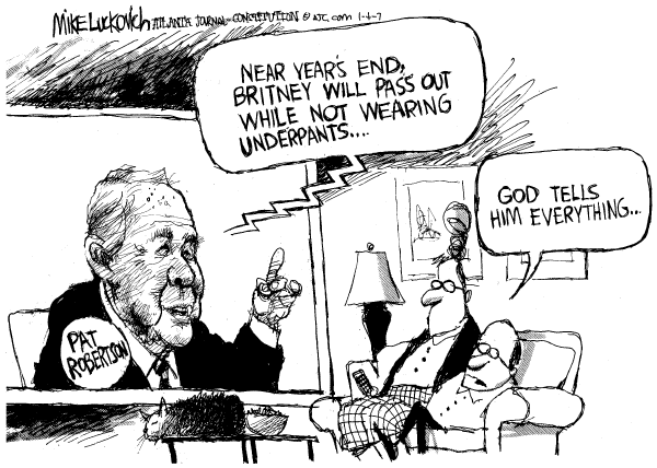 Editorial Cartoon by Mike Luckovich, Atlanta Journal-Constitution on In Other News