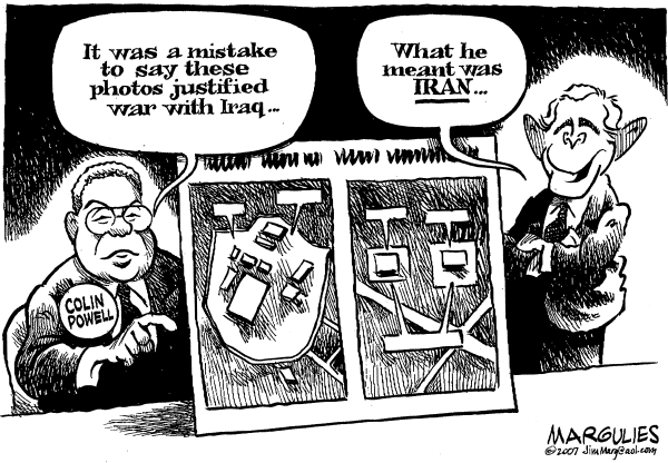 Editorial Cartoon by Jimmy Margulies, The Record, New Jersey on War on Terror Intensifies