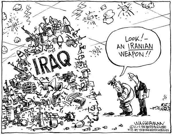 Editorial Cartoon by Dan Wasserman, Boston Globe on War on Terror Intensifies