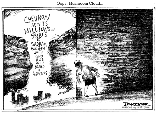 Editorial Cartoon by Jeff Danziger, CWS/CartoonArts Intl. on Cost of Gas Rises