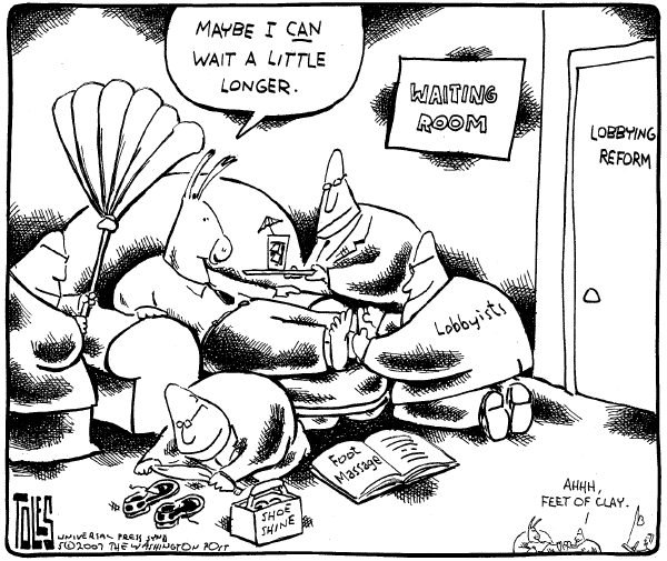 Editorial Cartoon by Tom Toles, Washington Post on In Other News