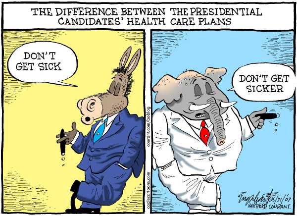 Editorial Cartoon by Bob Engelhart, Hartford Courant on In Other News