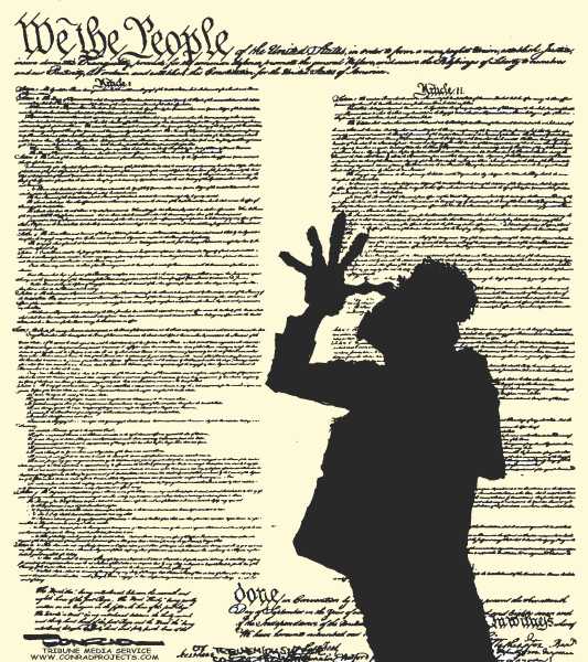 Editorial cartoon
