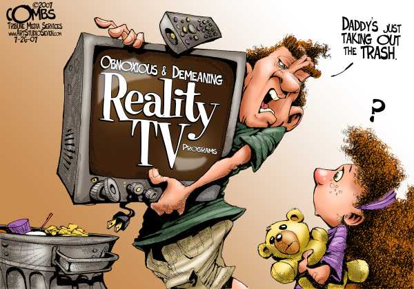 Editorial Cartoon by Paul Combs, Tribune Media Services on In Other News