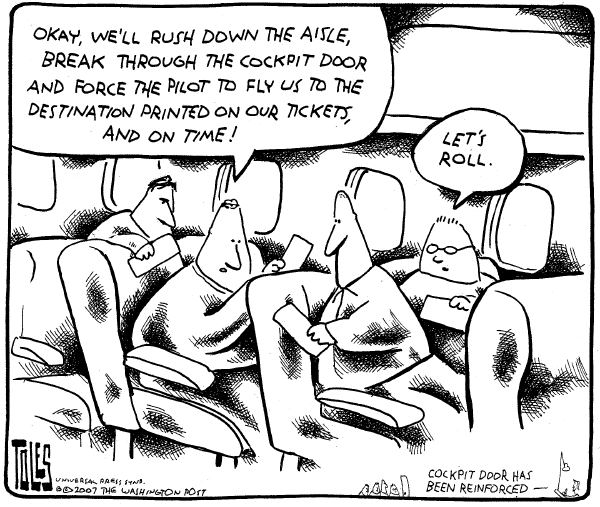 Editorial Cartoon by Tom Toles, Washington Post on In Other News