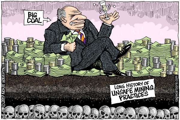Editorial Cartoon by Monte Wolverton, Cagle Cartoons on US Economy Facing a Crisis