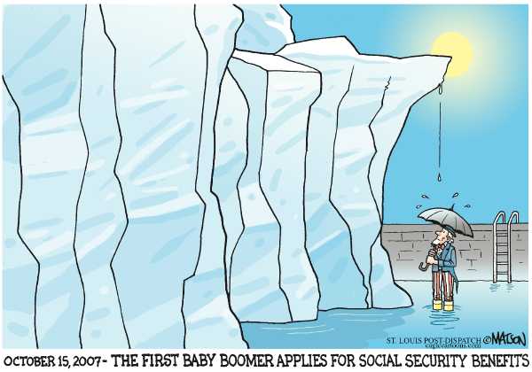 Editorial Cartoon by RJ Matson, Cagle Cartoons on Economy Stays on Course