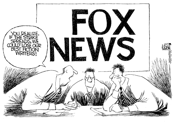 Editorial Cartoon by Don Wright, Palm Beach Post on In Other News