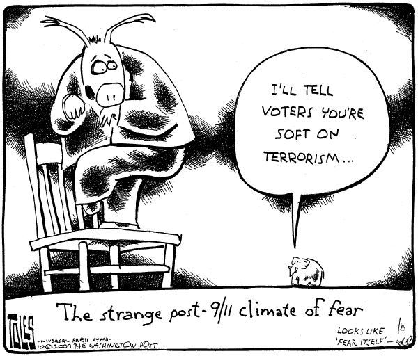 Editorial Cartoon by Tom Toles, Washington Post on Democratic Party Takes Charge