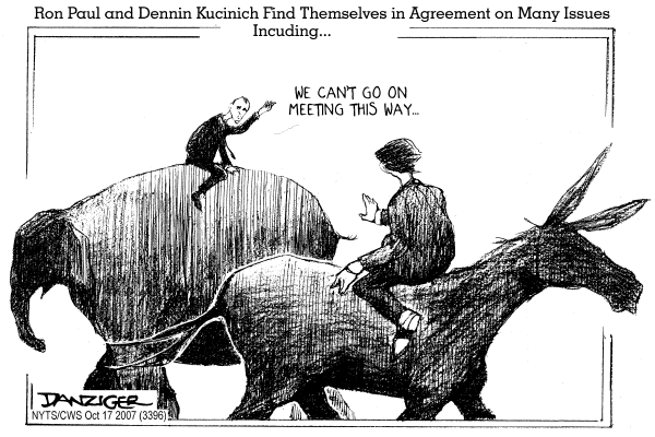 Editorial Cartoon by Jeff Danziger, CWS/CartoonArts Intl. on In Other News
