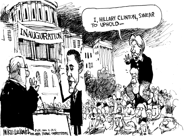 Editorial Cartoon by Mike Luckovich, Atlanta Journal-Constitution on Campaign News