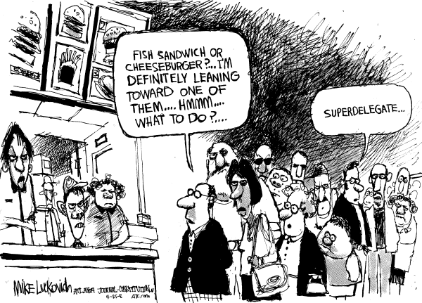 Editorial Cartoon by Mike Luckovich, Atlanta Journal-Constitution on In Other News
