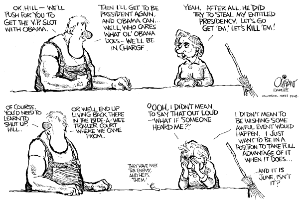 The Comic News Editorial Cartoon By Pat Oliphant Universal Press 