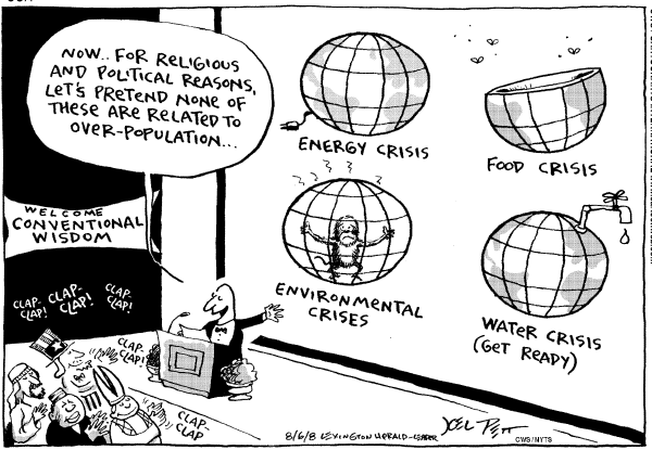 Editorial Cartoon by Joel Pett, Lexington Herald-Leader, CWS/CartoonArts Intl. on In Other News