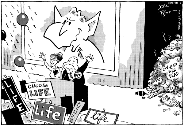 Editorial cartoon