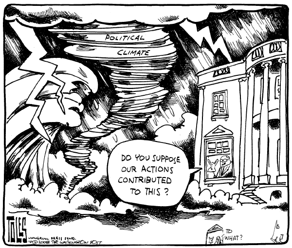 Editorial Cartoon by Tom Toles, Washington Post on In Other News