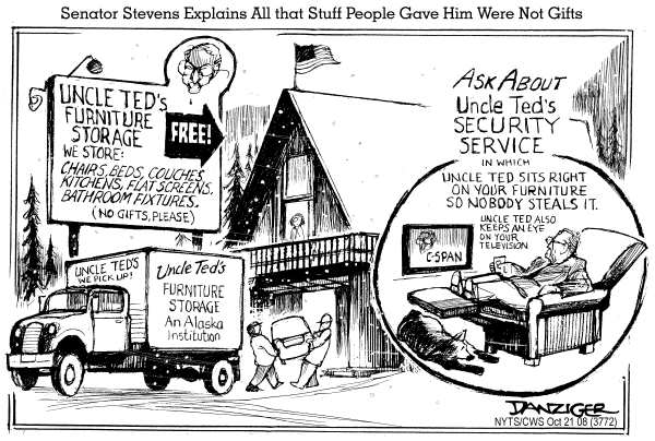 Editorial Cartoon by Jeff Danziger, CWS/CartoonArts Intl. on In Other News