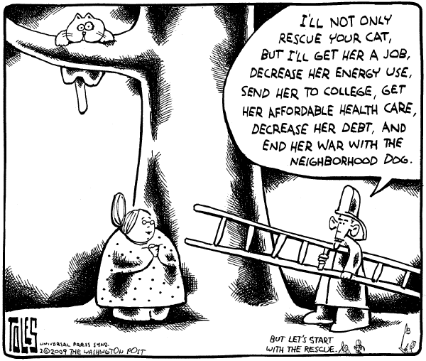 Political/editorial cartoon