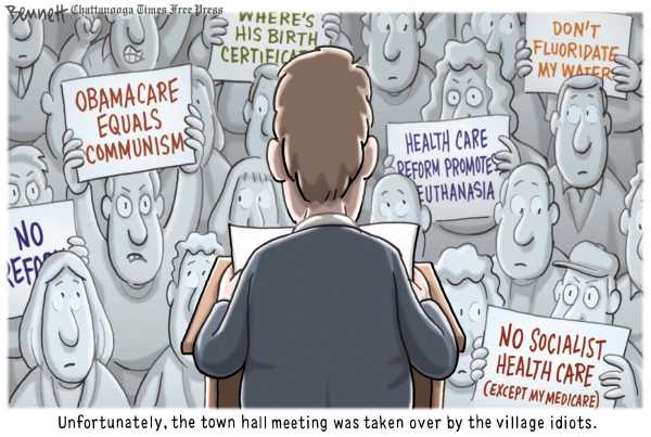 Political/editorial cartoon