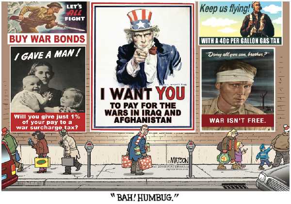 Political/editorial cartoon