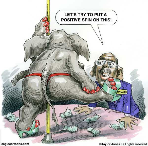 Political/editorial cartoon