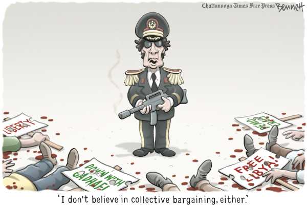Political/editorial cartoon