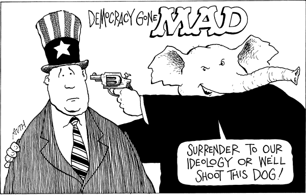 Political/editorial cartoon