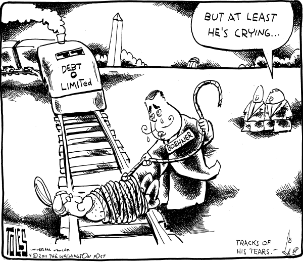 Political/editorial cartoon