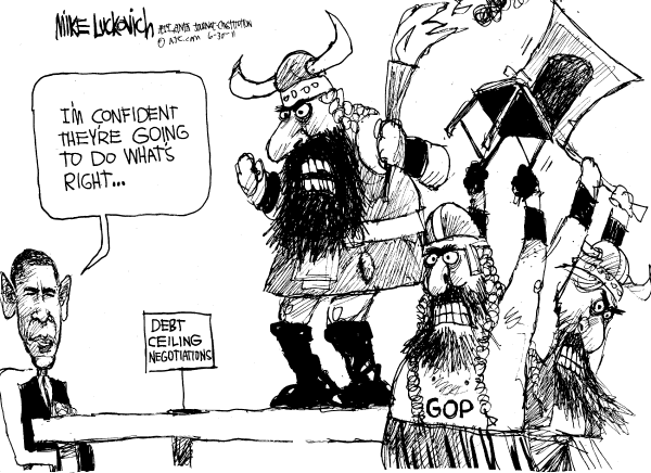 Political/editorial cartoon