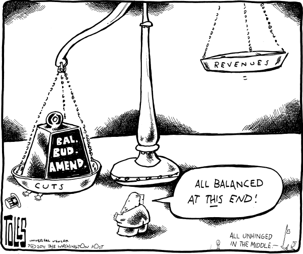 Political/editorial cartoon